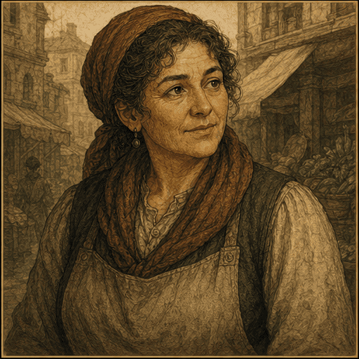 Vellestrian market seller